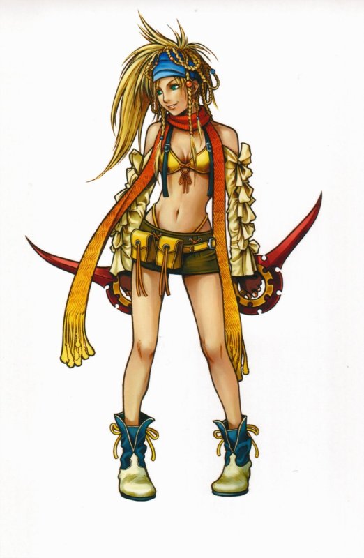 Otaku Gallery  / Art Books / Final Fantasy X-2 - Visual Arts Collection / 022.jpg